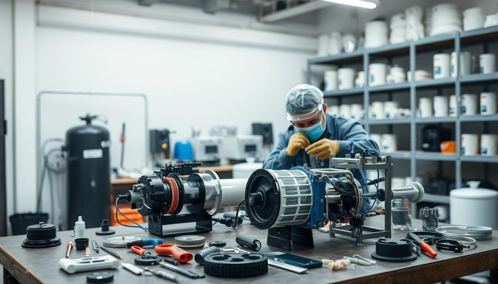 reverse osmosis system maintenance